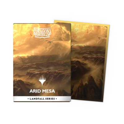 DRAGON SHIELD - MATTE DUAL ART SLEEVES - 'LANDFALL SERIES - ARID MESA'