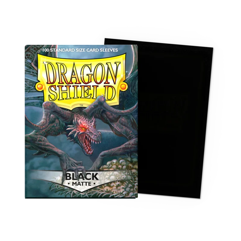 Dragon shield - Matte Sleeves - BLACK
