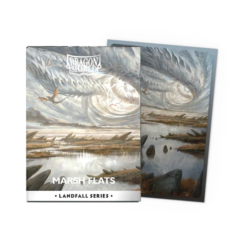 DRAGON SHIELD - MATTE DUAL ART SLEEVES - 'LANDFALL SERIES - MARSH FLATS'