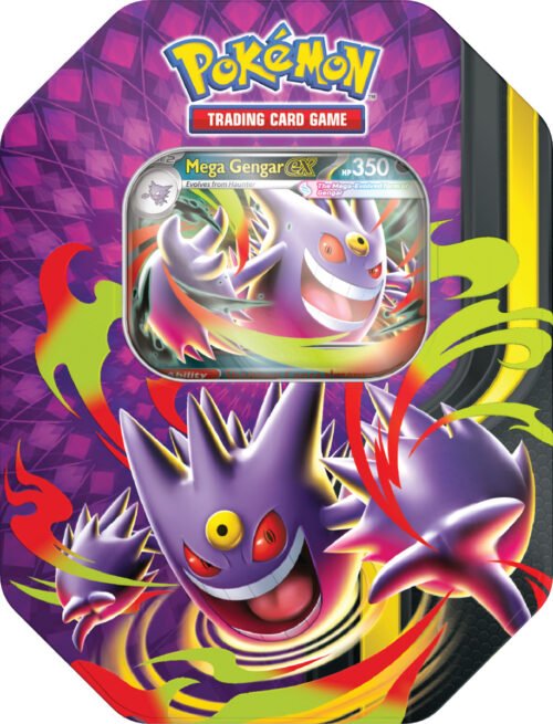 POKEMON TCG MEGA MOONLIT TIN ENGLISH - Mega Gengar