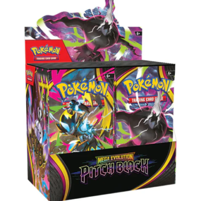 Mega Evolution Pitch Black- Booster Box - Inglés