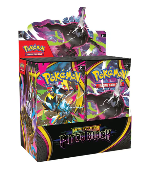 Mega Evolution Pitch Black- Booster Box - Inglés