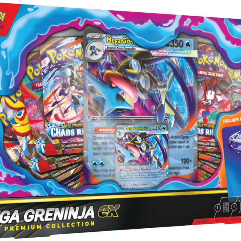 POKEMON TCG MEGA GRENINJA EX PREMIUM COLLECTION ENGLISH
