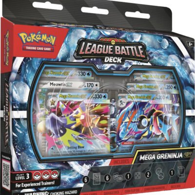 POKÉMON TCG MEGA GRENINJA EX LEAGUE BATTLE DECK (2026) INGLÉS