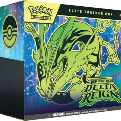POKÉMON TCG MEGA EVOLUTION - DELTA REIGN - ELITE TRAINER BOX INGLÉS